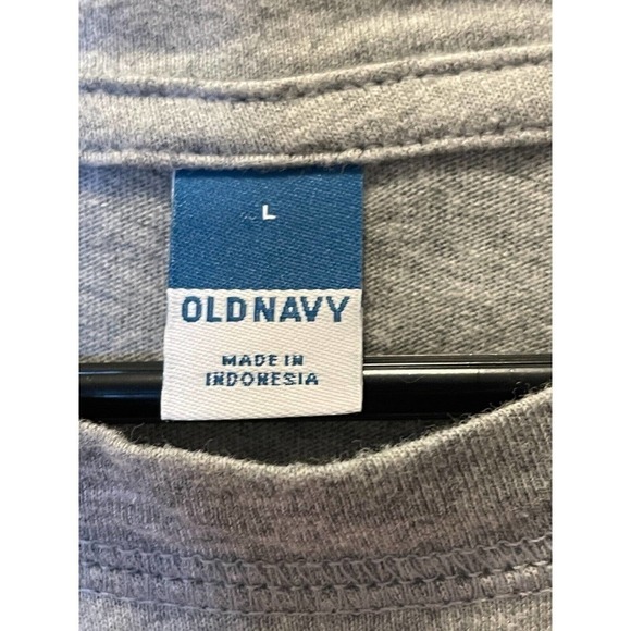 Old Navy shirt Women's Large Gray - Picture 6 of 12